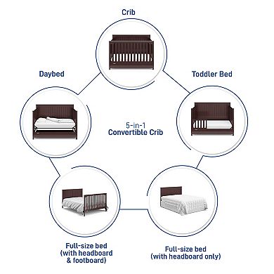 Storkcraft Graco Hadley Convertible Crib