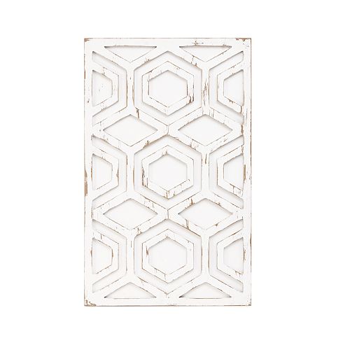 INK+IVY Ralston Wooden Patterned Wall Art