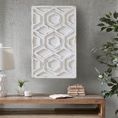 INK+IVY Ralston Wooden Patterned Wall Art