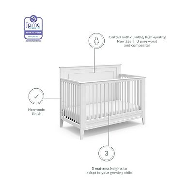 Storkcraft Solstice 4-in-1 Convertible Crib