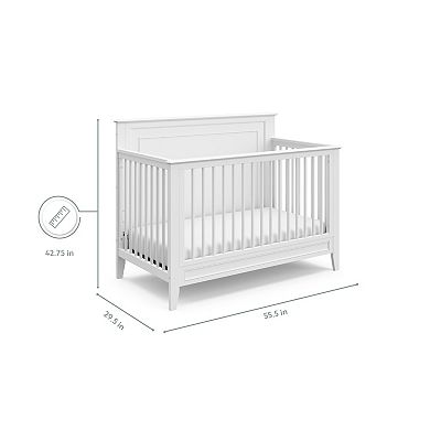 Storkcraft Solstice 4-in-1 Convertible Crib