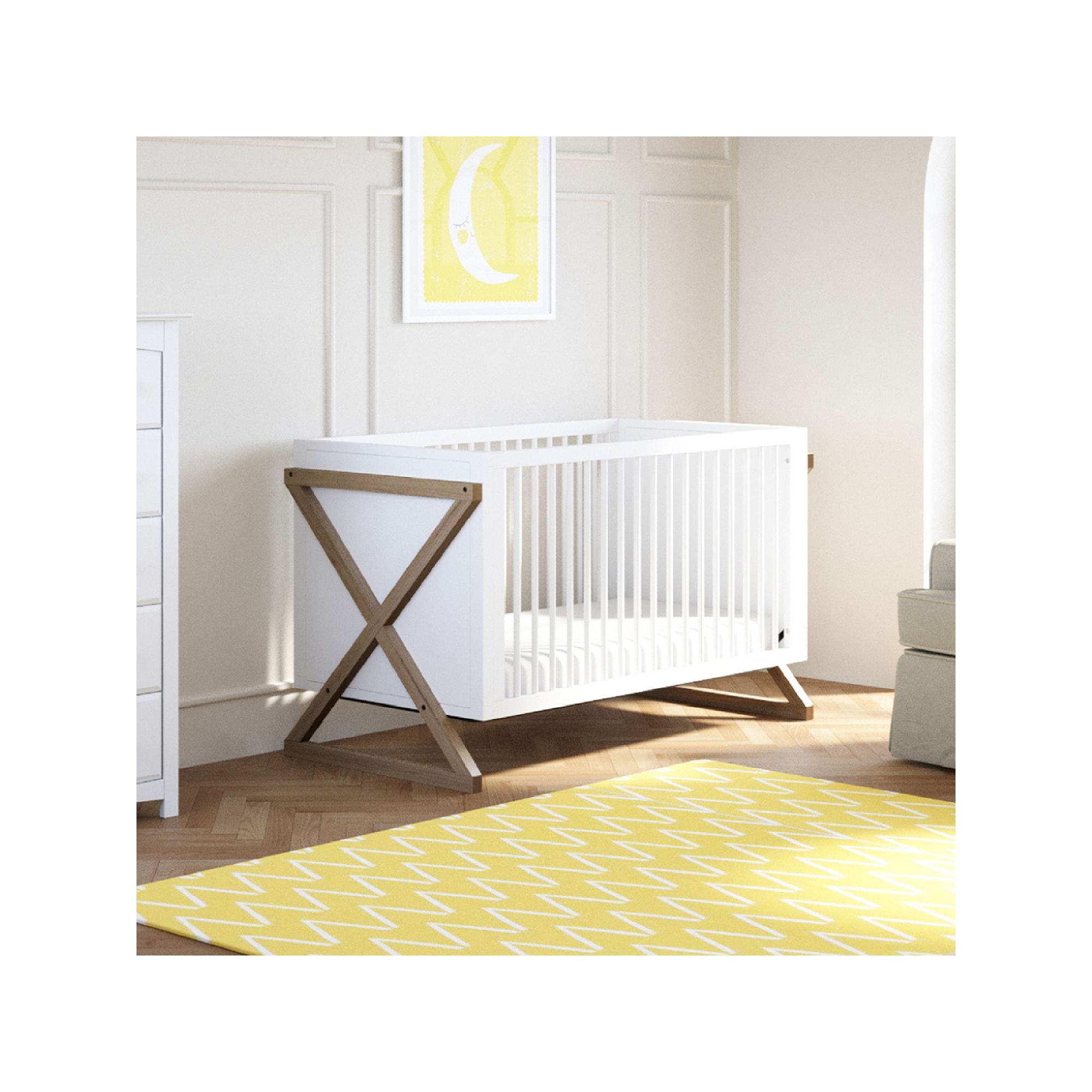 Storkcraft Equinox 3-in-1 Convertible Crib, Vintage Brown