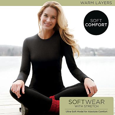 Women's Cuddl Duds Softwear Crewneck
