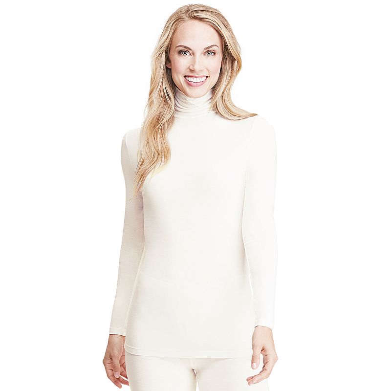 Cuddl Duds Softwear Stretch Long-Sleeve Turtleneck Top