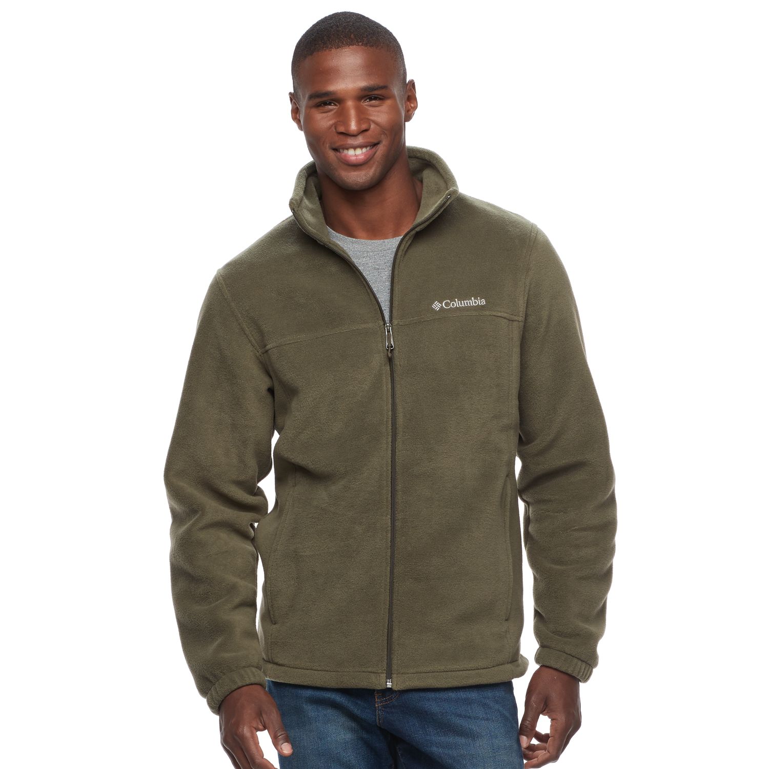 men's columbia flattop ridge fleece jacket