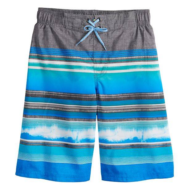 Boys 8-20 ZeroXposur Striped Swim Shorts