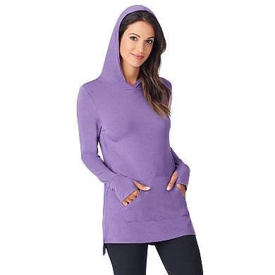 Women's Cuddl Duds® Softwear with Stretch Long Sleeve Hoodie Tunic