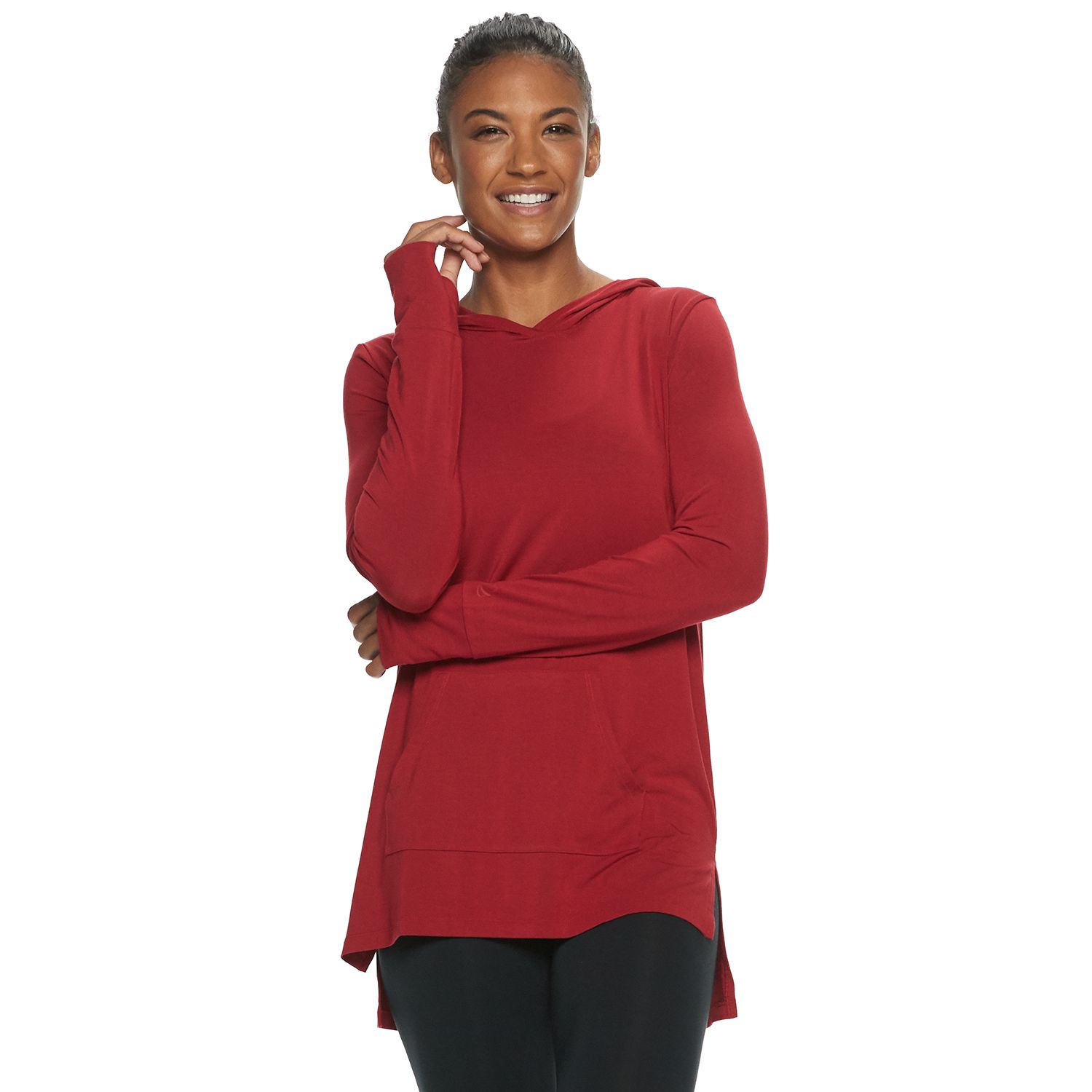 cuddl duds hooded tunic