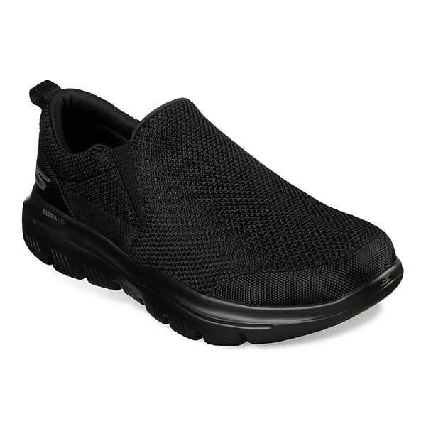 Skechers Go Walk 5-Convinced Mens Leather Comfy Slip-on Shoes 55513/BKK ...