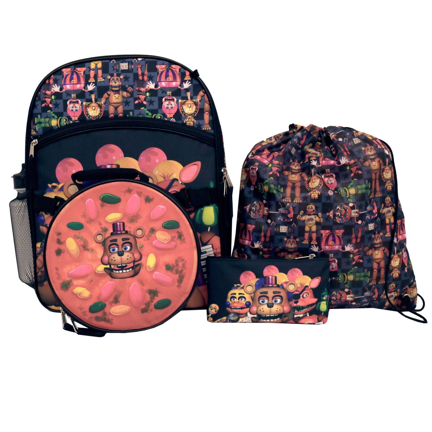 five nights of freddy backpack and lunch box