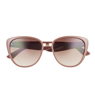 LC Lauren Conrad Rose 55mm Modified Cat-Eye Gradient Sunglasses