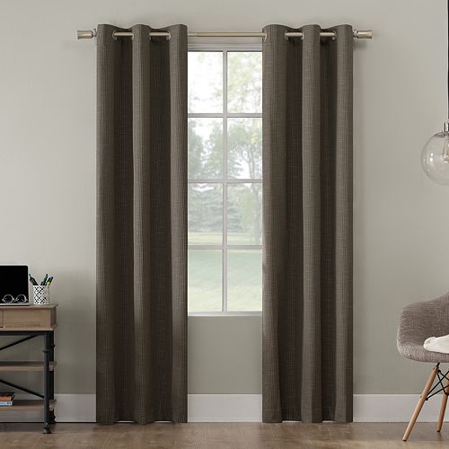 Sun Zero Ellis Total Blackout Thermal Window Curtains