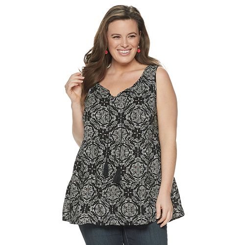 evri plus size tank tops