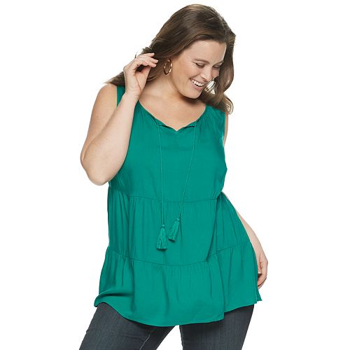 evri plus size tank tops