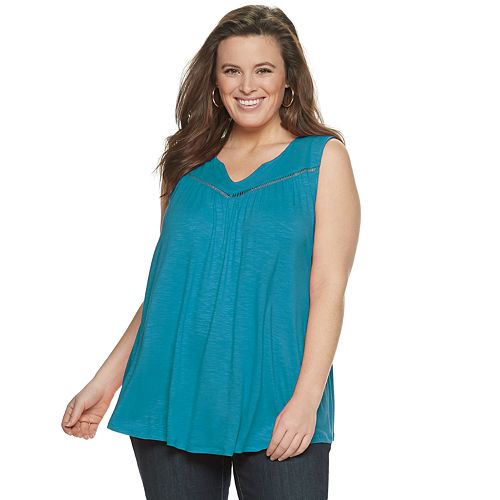 evri plus size tank tops