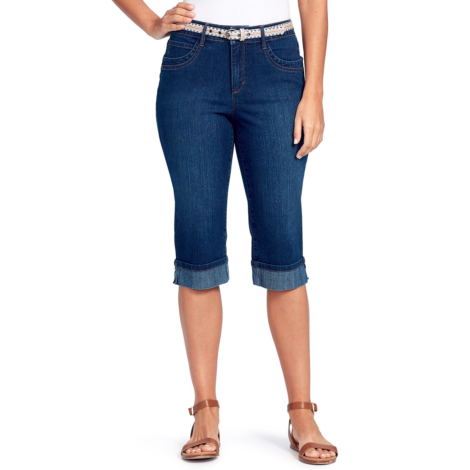petite gloria vanderbilt capris