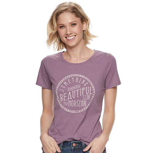 Kohls womens best sale t shirts