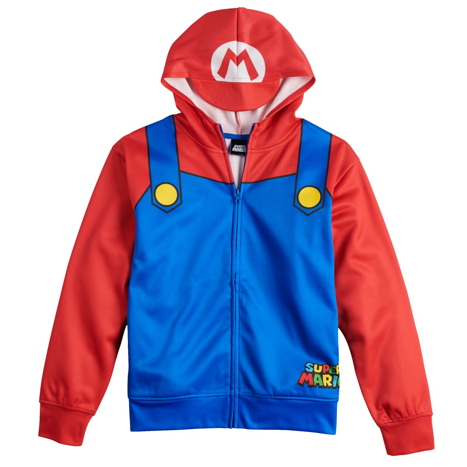 super mario hoodie boys