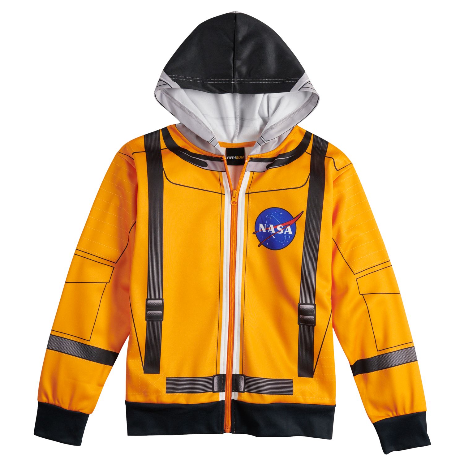 nasa orange sweatshirt