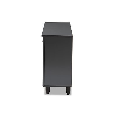 Baxton Studio Winda Shoe Storage Cabinet