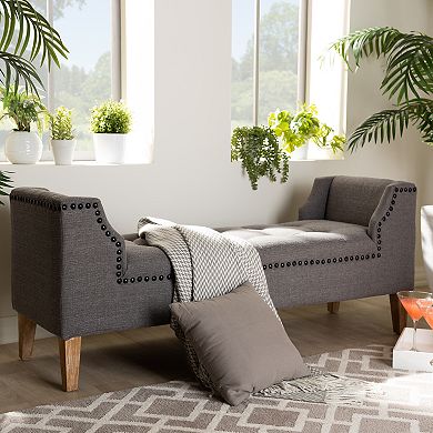 Baxton Studio Perret Bench