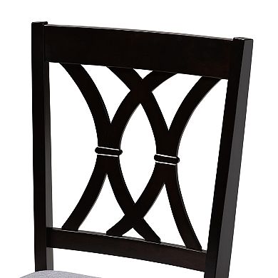 Baxton Studio Reneau Dining Table & Chair 5-piece Set
