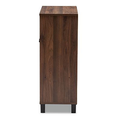 Baxton Studio Rossin Shoe Storage Cabinet