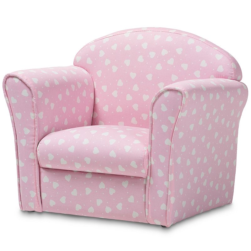 Baxton Studio Erica Pink Kids Chair