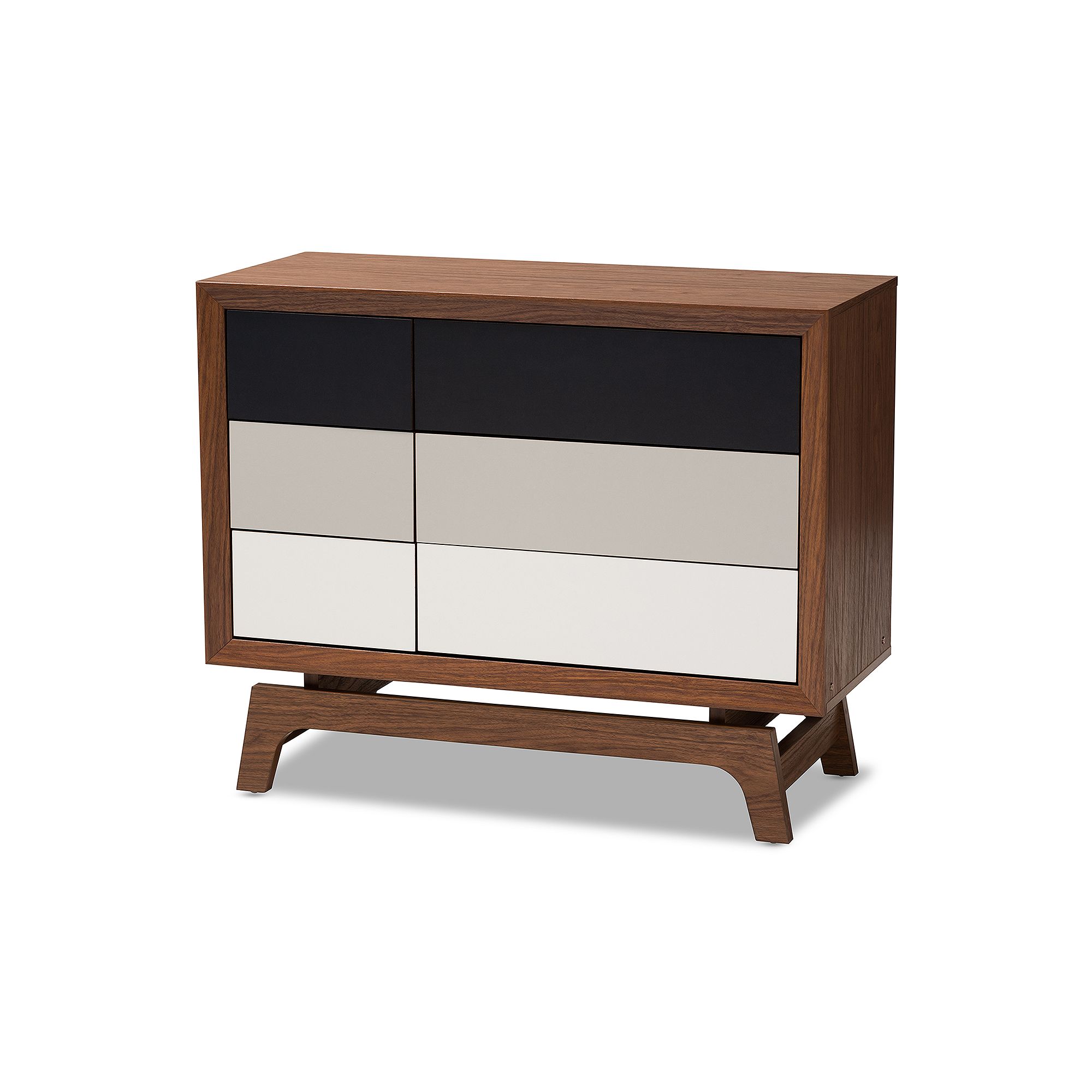 Baxton Studio Svante Medium Brown Chest