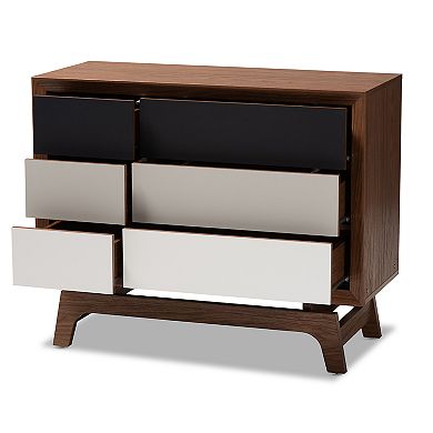 Baxton Studio Svante Medium Brown Chest