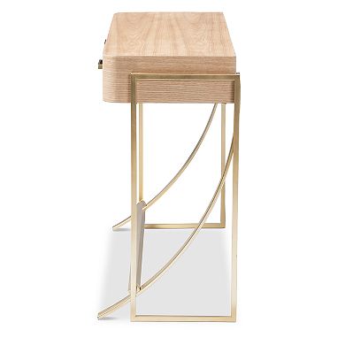 Baxton Studio Lafoy Natural Console Table