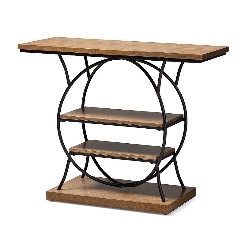 Baxton Studio Lavelle Console Table, Brown
