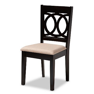 Baxton Studio Lenoir Dining Chair Set