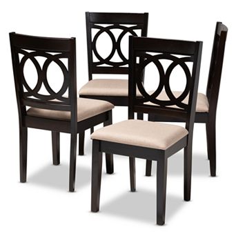 Baxton Studio Lenoir Dining Chair Set