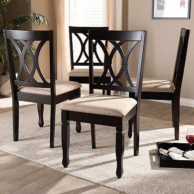 Baxton Studio Reneau Dining Chair Set