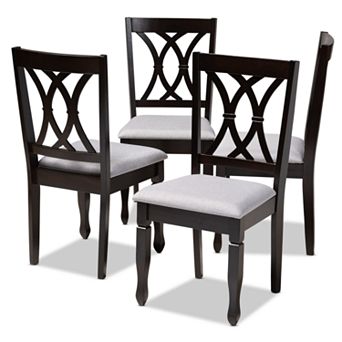 Baxton Studio Reneau Dining Chair Set