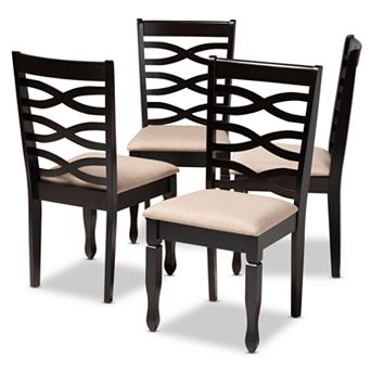 Baxton Studio Lanier Dining Chair Set