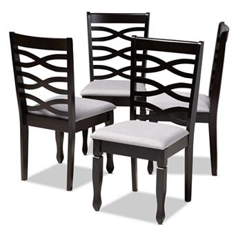 Baxton Studio Lanier Dining Chair Set