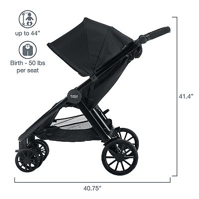 B lively double stroller on sale