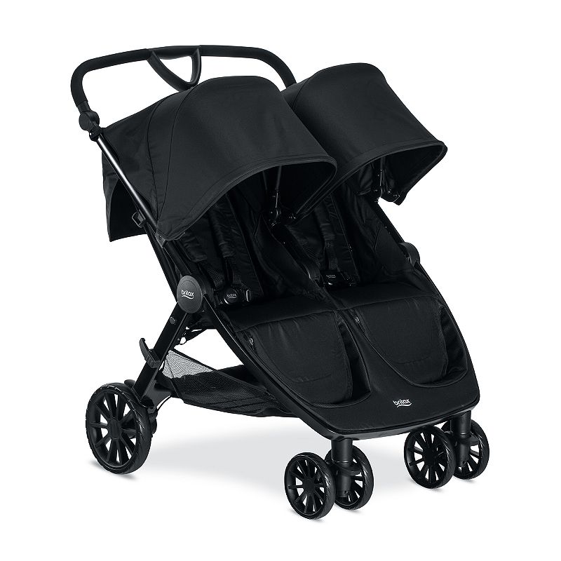 Britax B-Lively Double Stroller, Raven