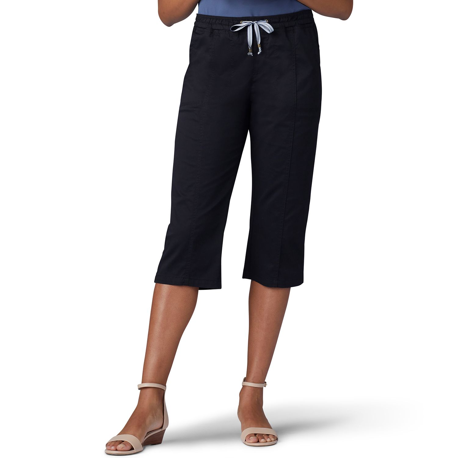 kohl's lee petite capris