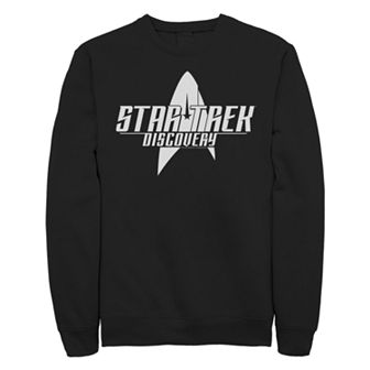 Juniors' Star Trek Discovery Logo Symbol Sweatshirt