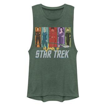 Juniors' Star Trek Women of Trek Muscle Tank Top