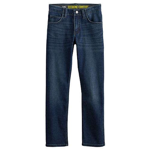 lee extreme comfort straight fit jeans