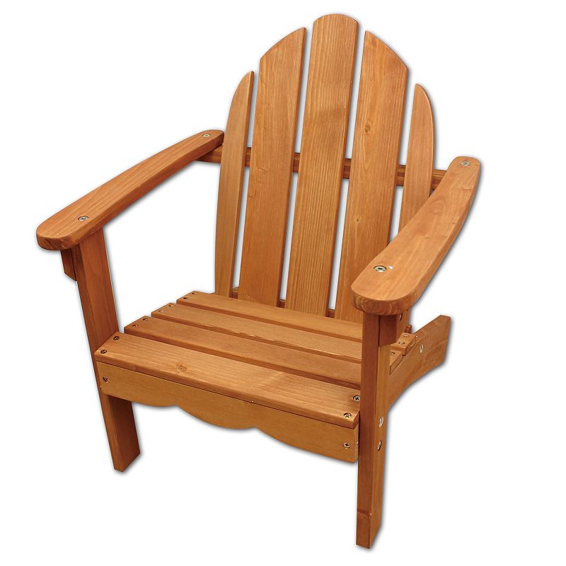 Homewear Wooden Kids Deck Chair, Multicolor