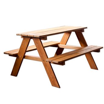 Homewear Wood Kids Picnic Table