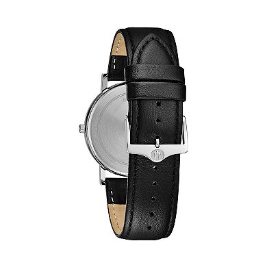 Bulova Men's American Clipper Leather Watch - 96B312