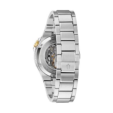 Bulova Men's Maquina Stainless Steel Automatic Watch - 98A224