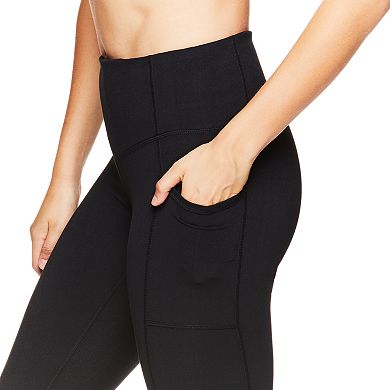 Women's Gaiam Om High Rise Pocket Yoga Capri Leggings