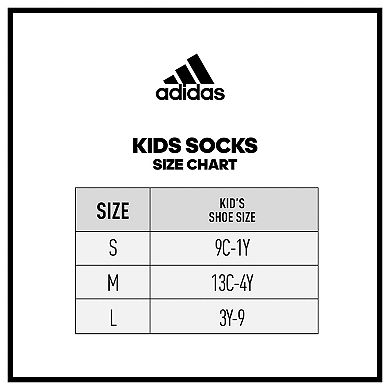 Boys adidas Superlite 6 Pack No Show Socks